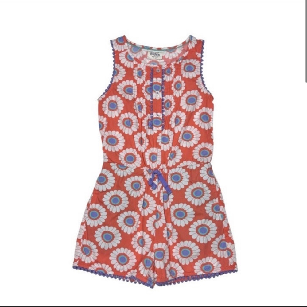 Mini Boden Floral Romper
